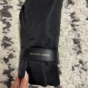 Michael Kors Elegant Black Changing Pad